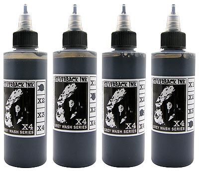 SILVERBACK INK 美國進口黑灰漸層色料